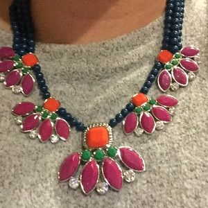 NWOT Lia Sophia Flamenco Statement Necklace